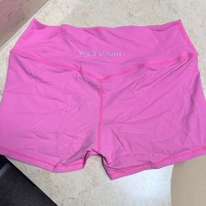 Women's Pink Bike Shorts